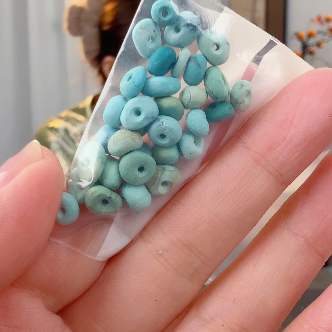 绿松石未镶嵌珠宝半成品