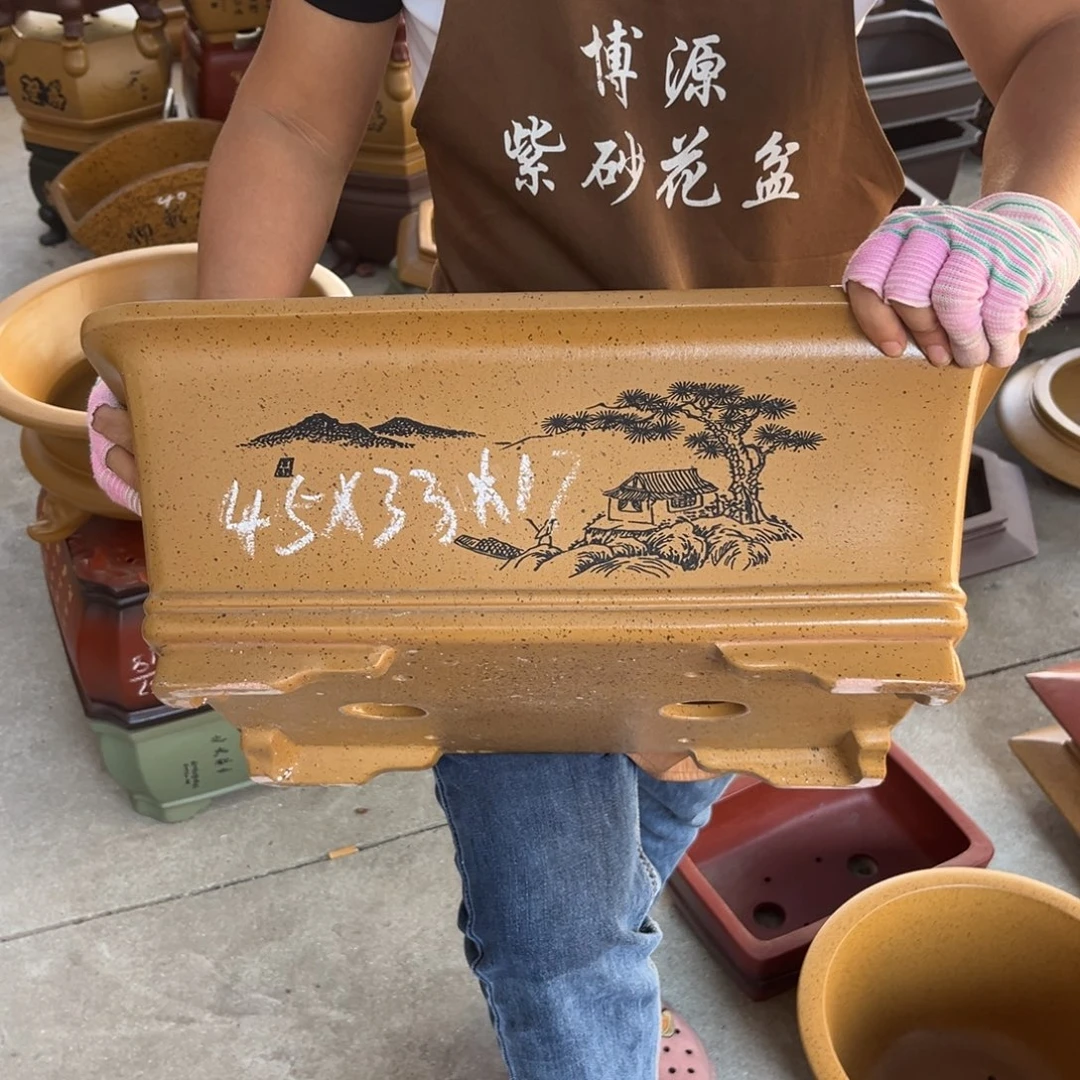 花盆紫砂盆景艺术