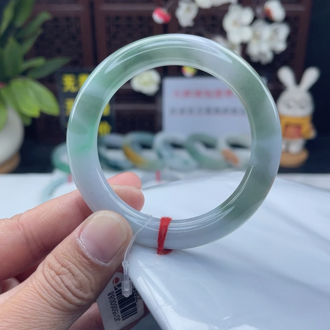 翡翠未镶嵌把件53-54圆条