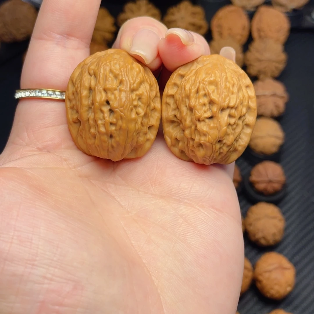 把件文玩核桃野麻手捻