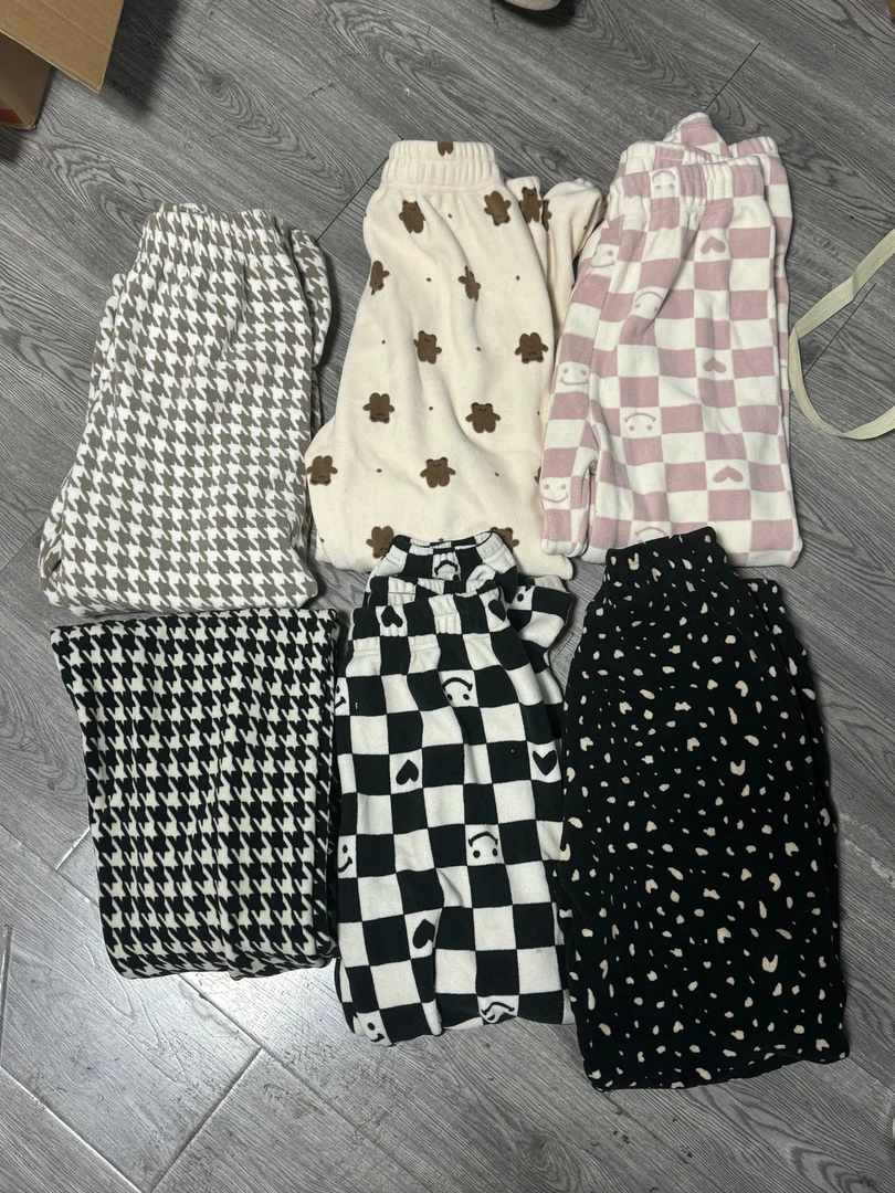 女士秋冬家居保暖裤