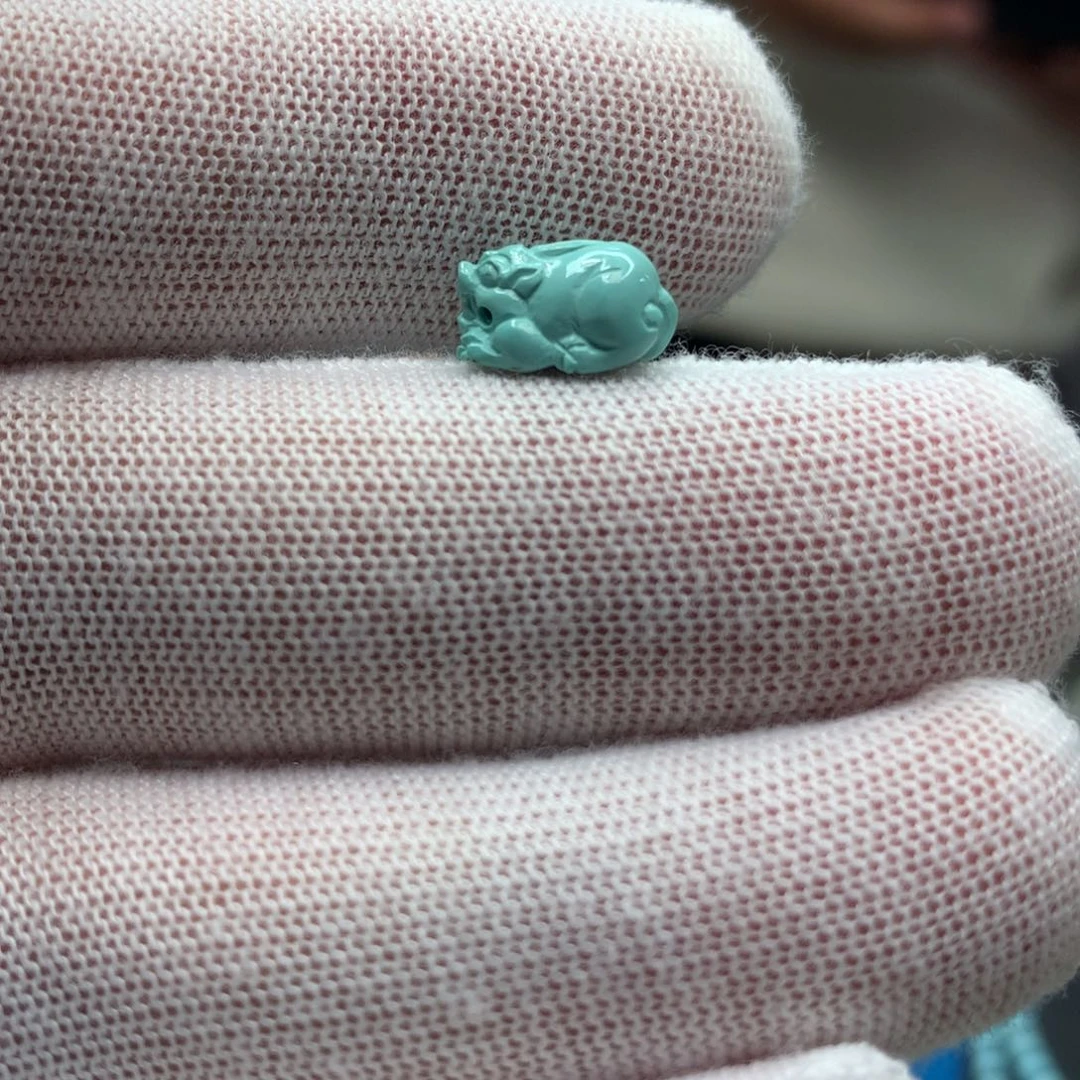 绿松石挂件未镶嵌