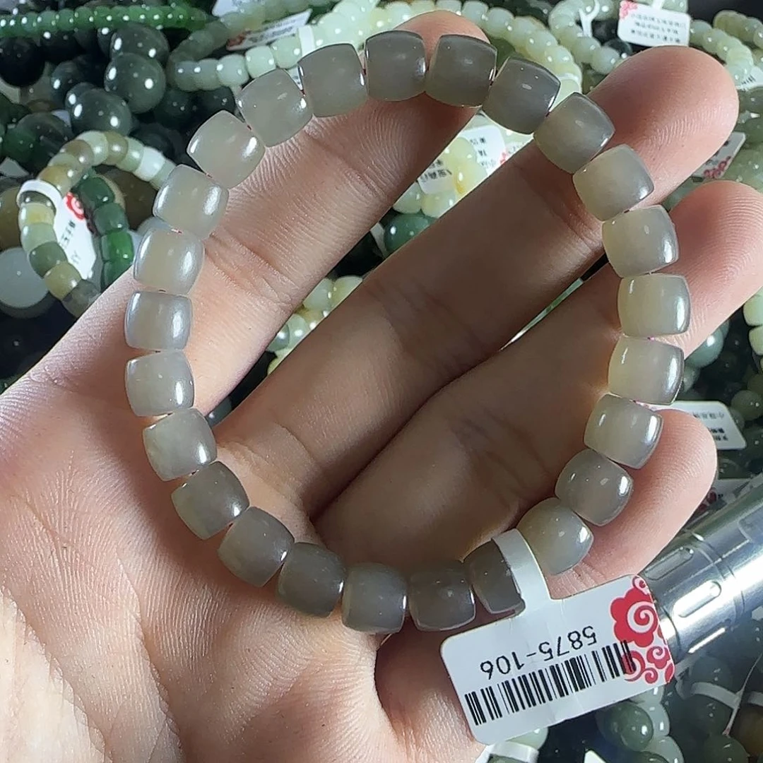 和田玉手链未镶嵌151