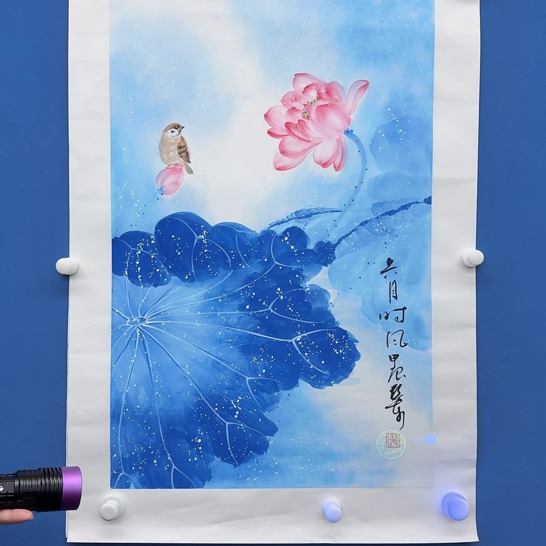 国画多次参加国内外大型