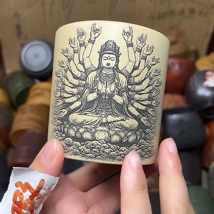 茶杯紫砂微瑕宜兴紫砂茶具