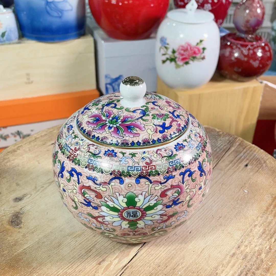 【闪购商品】罐陶瓷茶叶罐密封罐