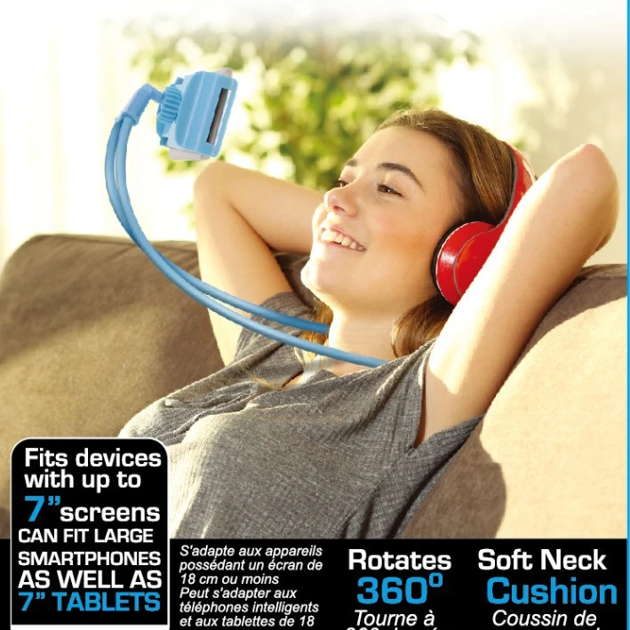 多功能挂脖式手机支架通用神器适合床上追剧工具