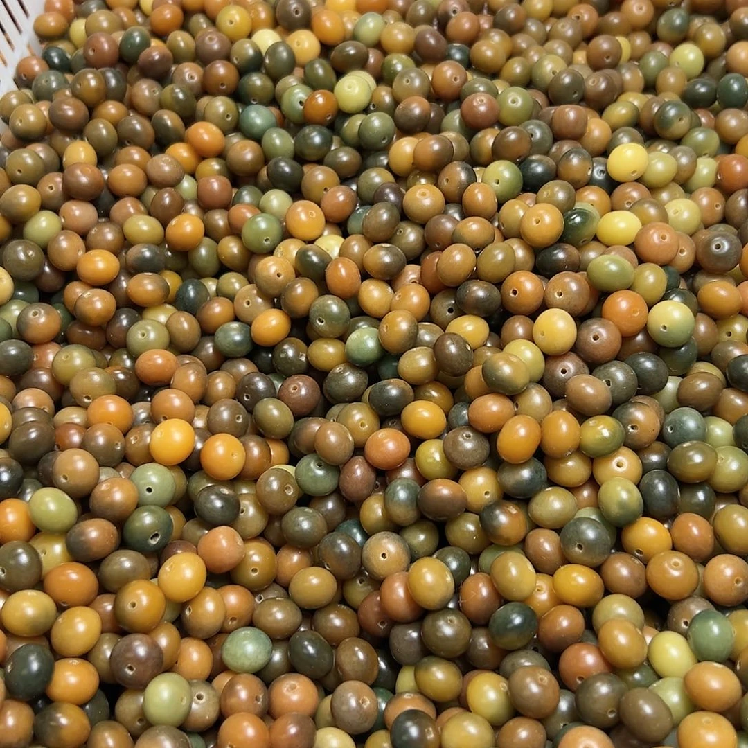 菩提根/象牙果吊坠卡13炫彩敦煌100颗