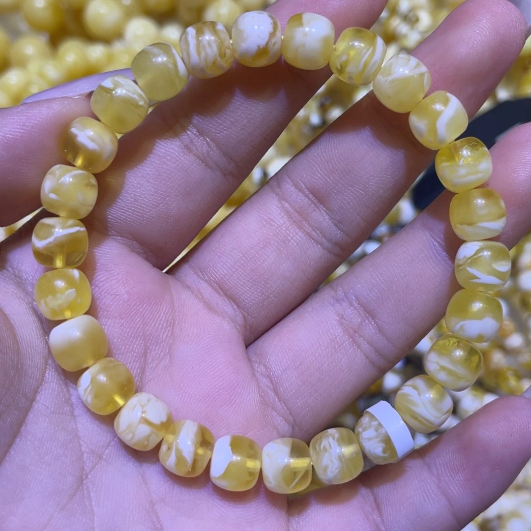 蜜蜡未镶嵌珠宝奇石8m