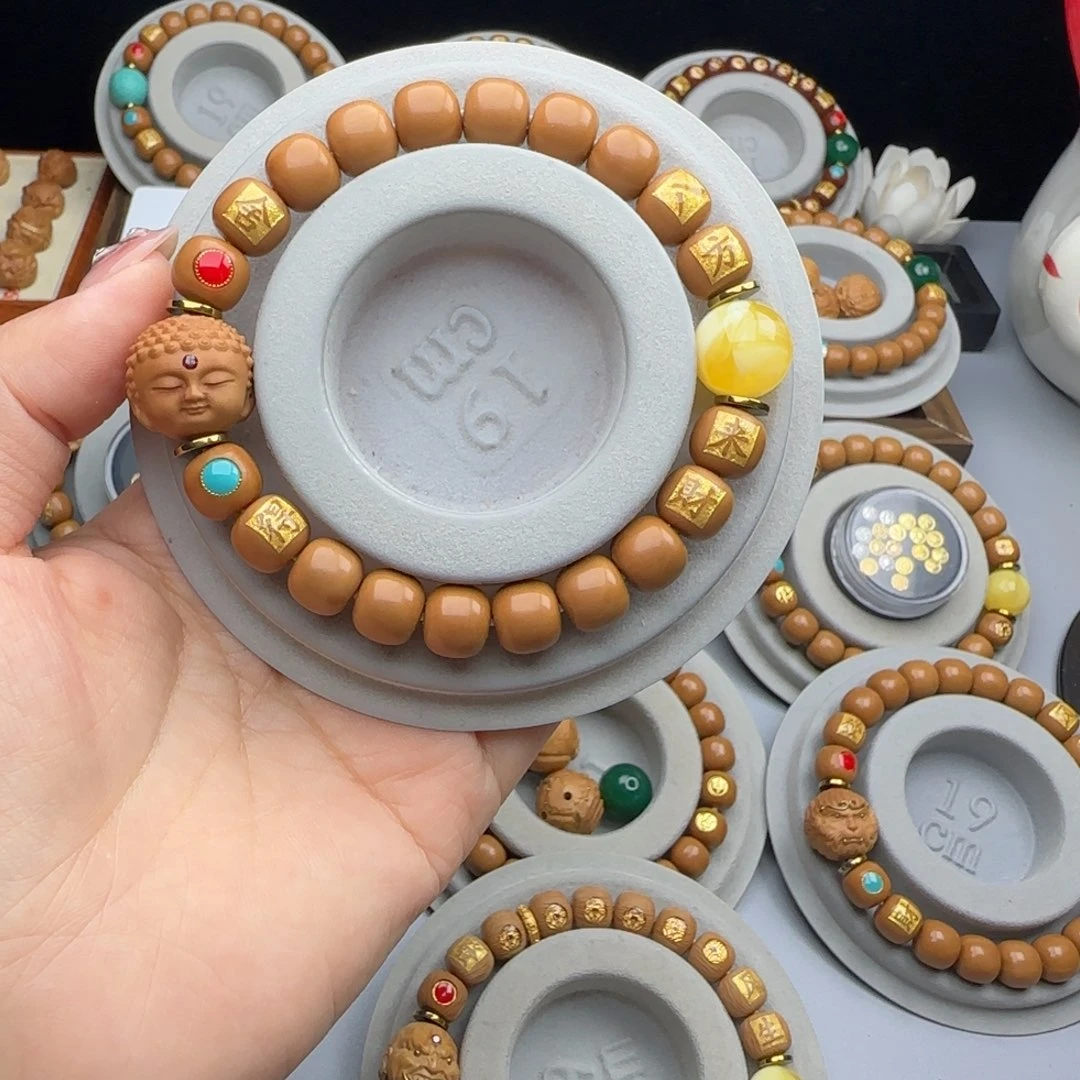 《***金猴头核桃吊坠全品老型猴头手串私人订制