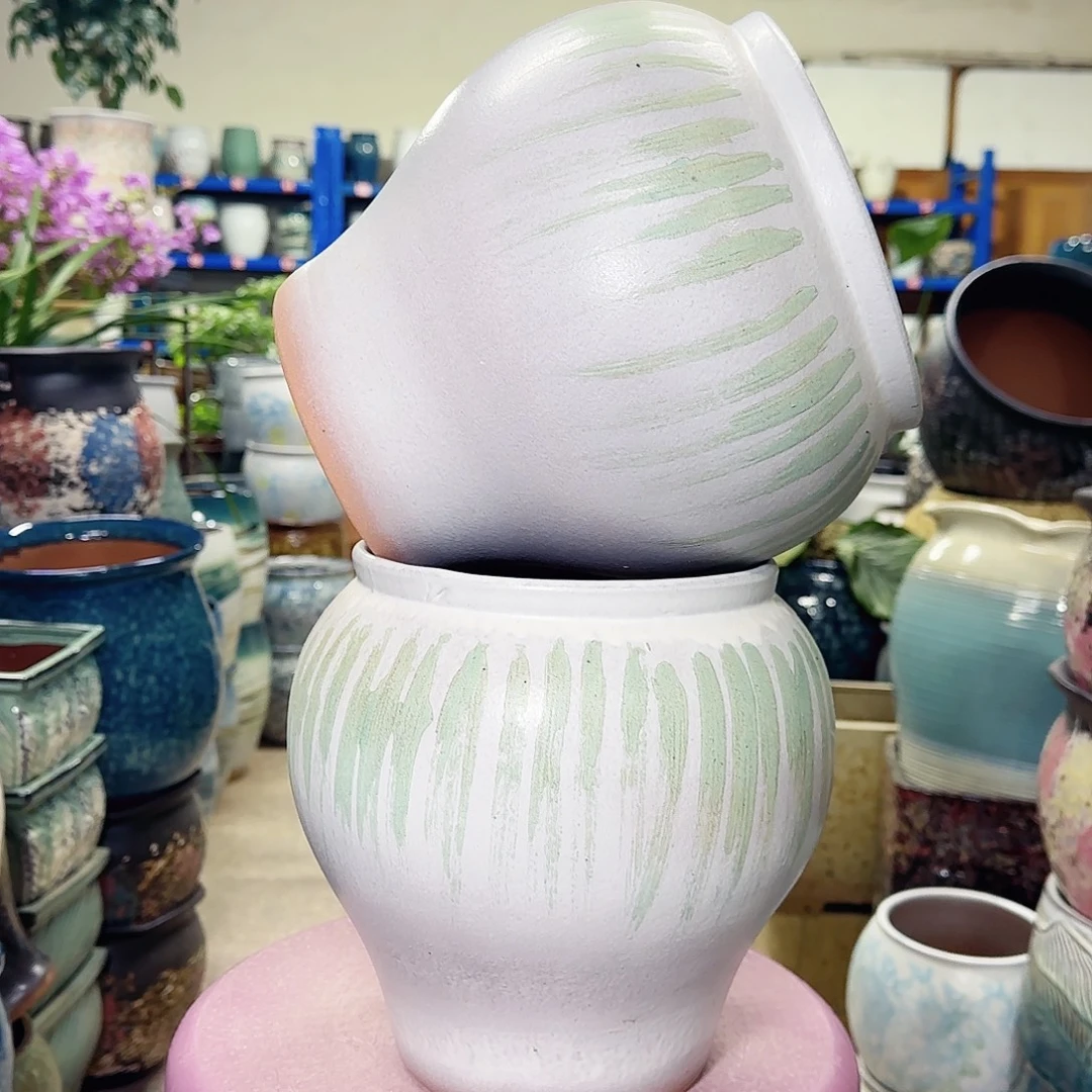 花盆紫砂高21口17