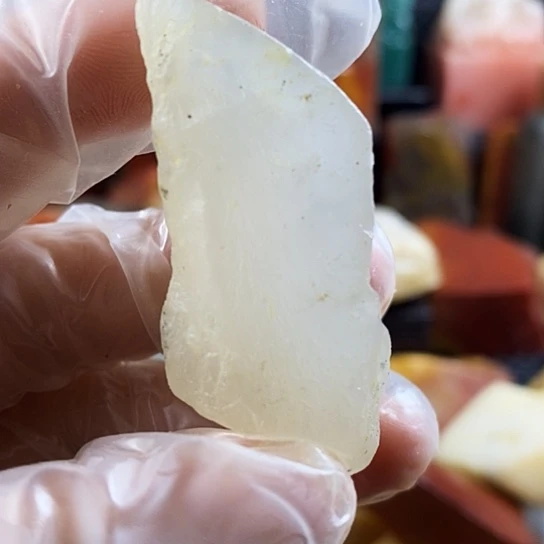 寿山石我****寿山品种石原石毛料