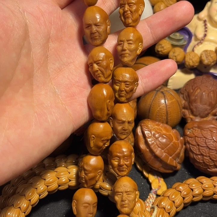 手串/手链橄榄核归渔罗汉