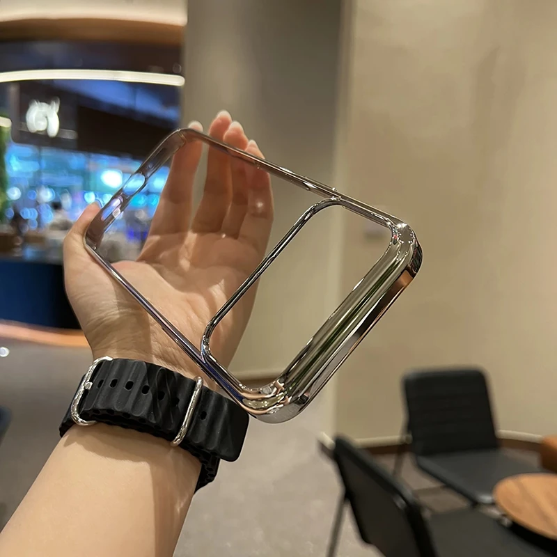 简约高清适用苹果17promax手机壳iPhone17pro大孔17Air透明17全包