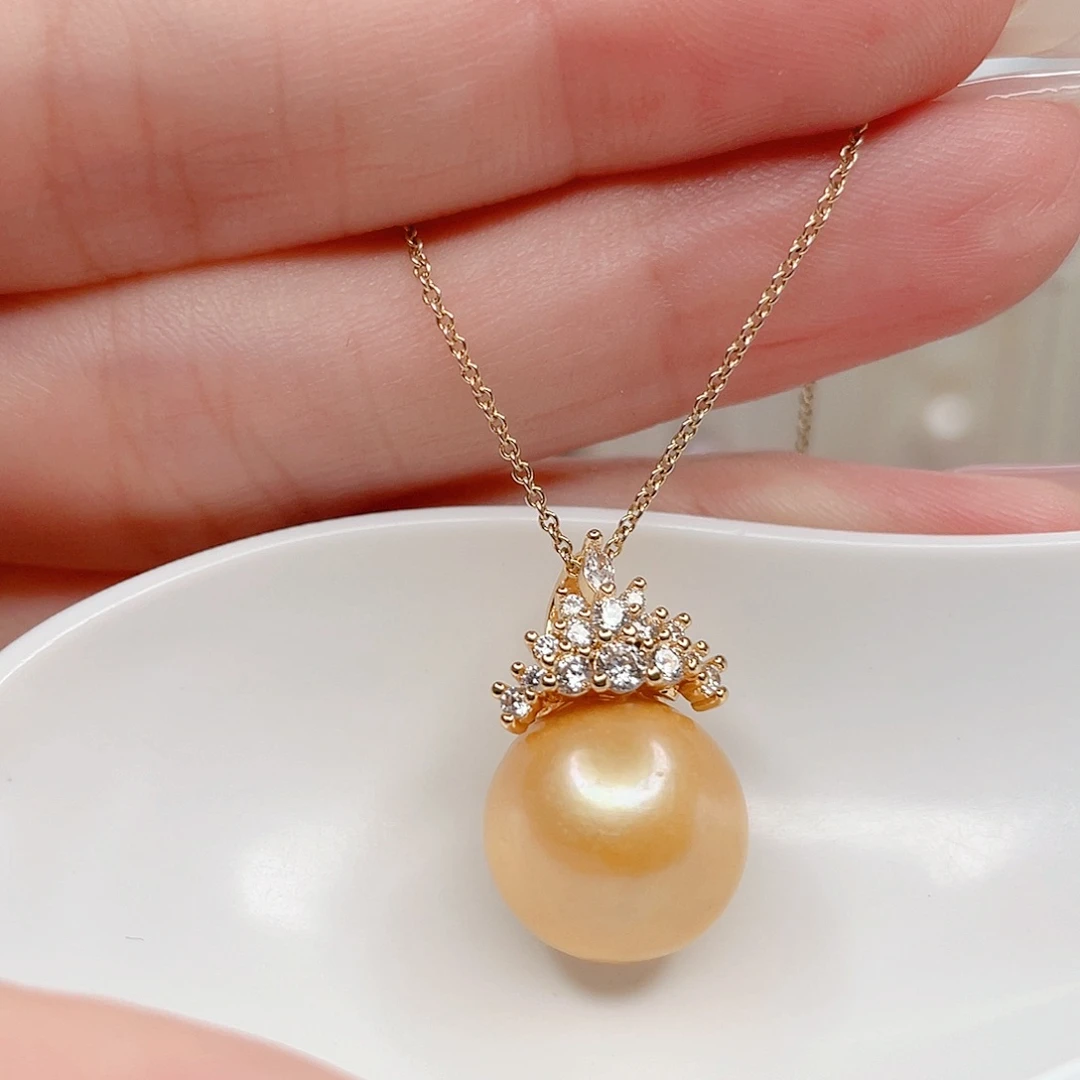 吊坠(赠链)淡水珍珠合金