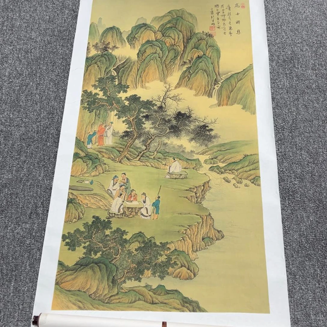 国画纯手绘字画宣纸