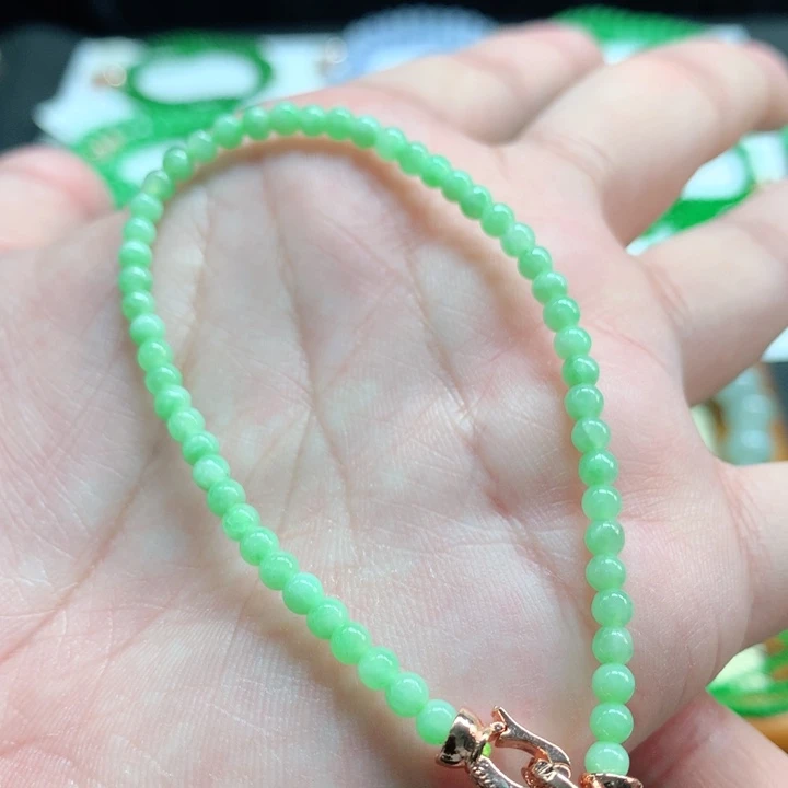 翡翠未镶嵌手链翡翠