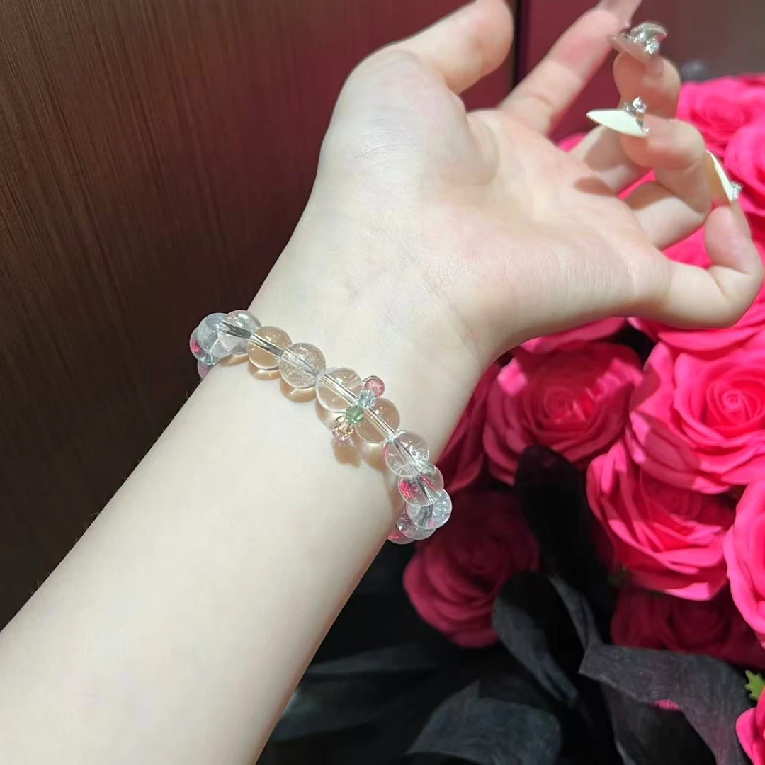 S958 10mm白水设计款手串 颜色微差