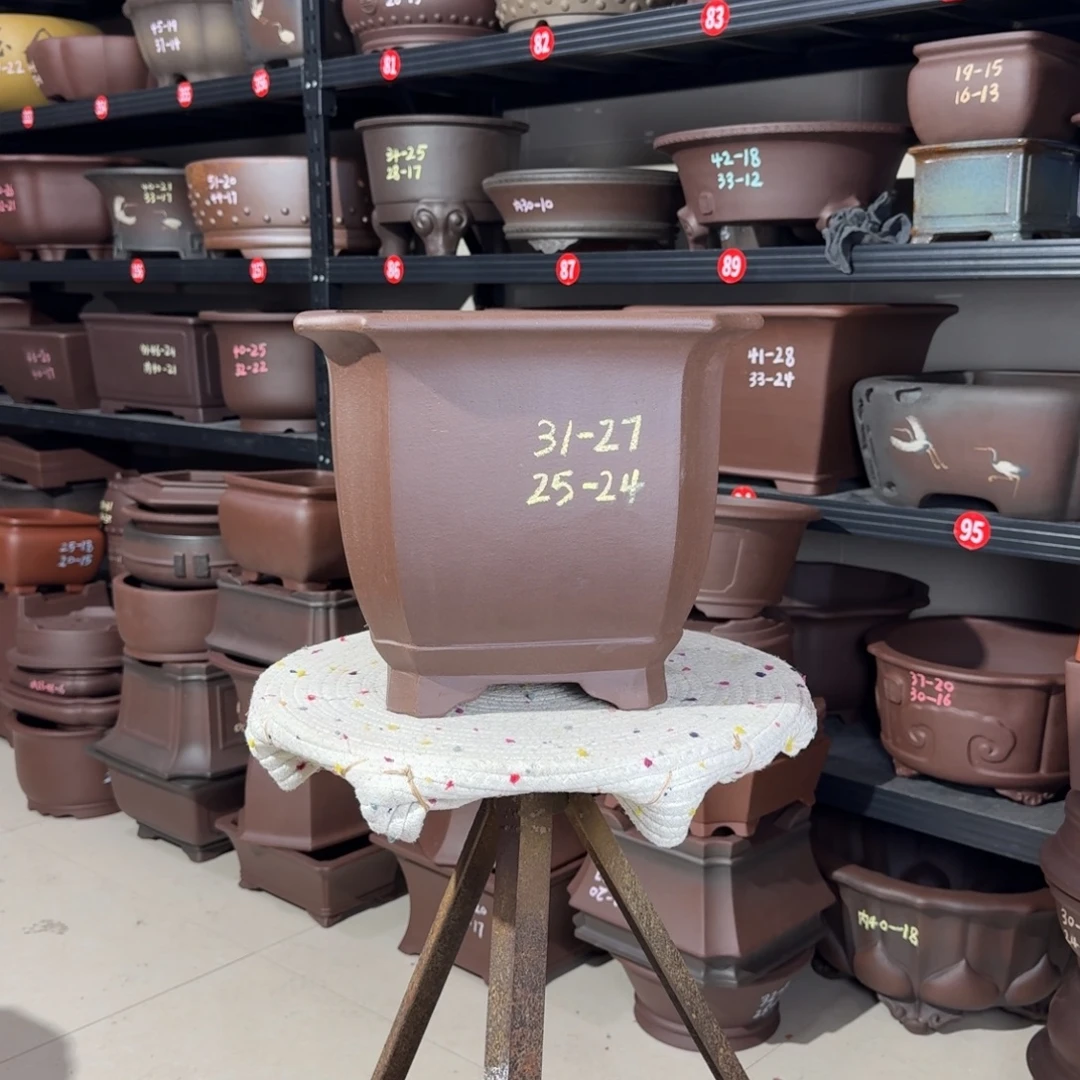 雷***媒花盆紫泥紫砂花盆