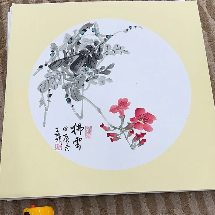 国画花鸟等多种鸟类和鸟类的栖息