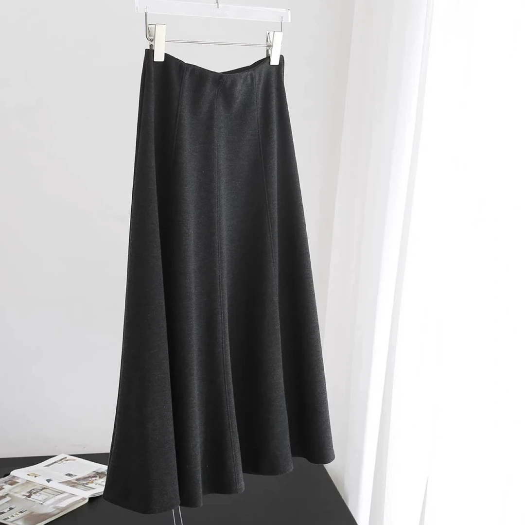 [二店]25056百搭复古潮流半身裙