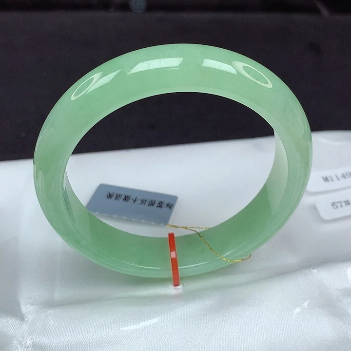 未镶嵌手镯翡翠57圈907