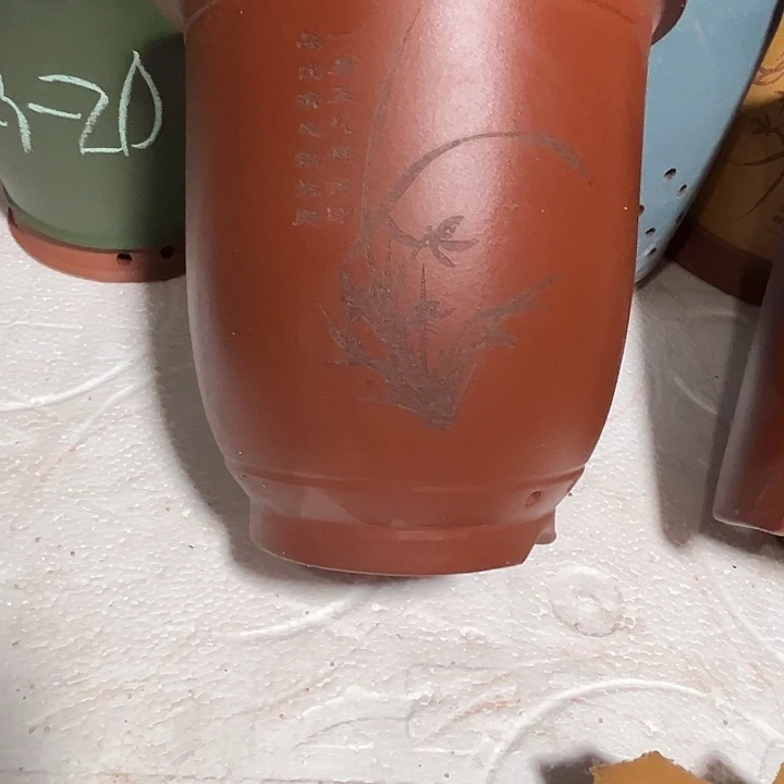 花盆紫砂紫砂兰花盆直播抢购中