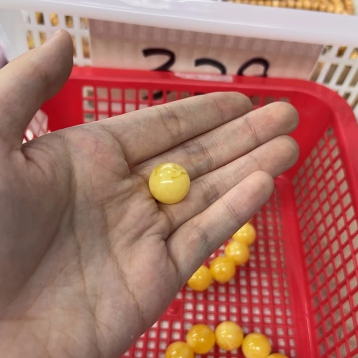 吊坠白玉菩提黄色996