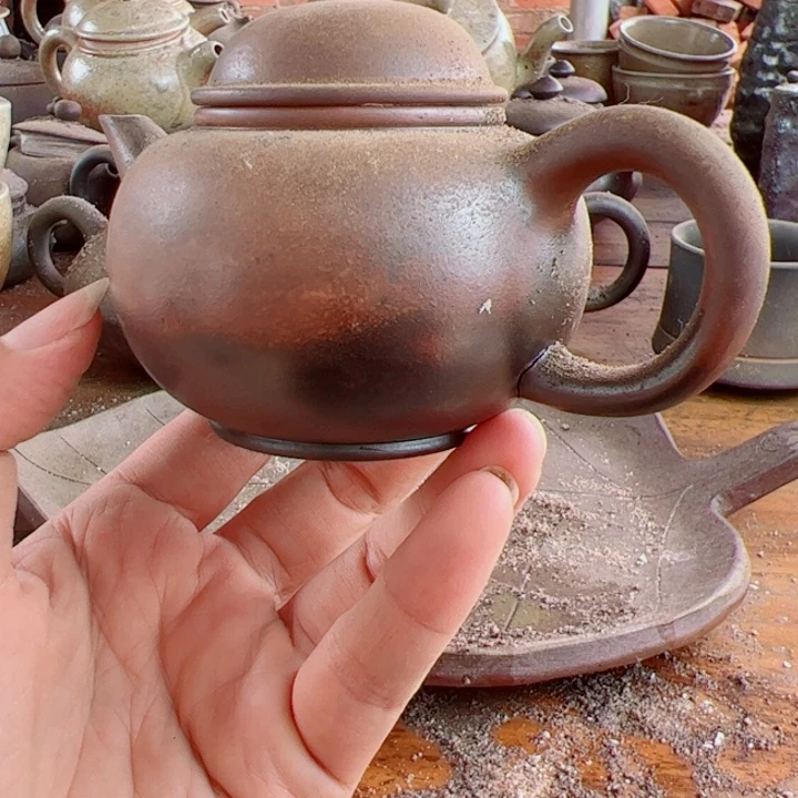 坭兴陶贵台龙窑柴烧茶器A86