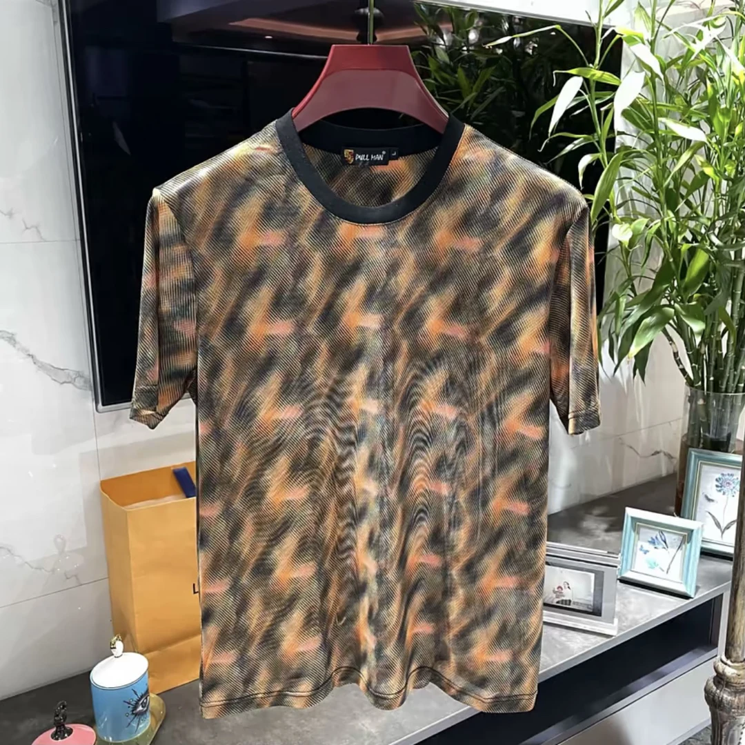 【孟璐高端·轻奢男装】PSLL｜MENGLU2025｜高端欧货短袖T恤