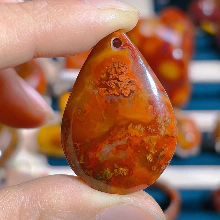 玛瑙/玉髓吊坠(不含链)未镶嵌