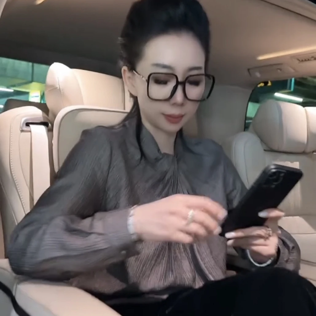 时尚气质显瘦高级感洋气百搭秋季短款上衣小衫长袖网红休闲新中式