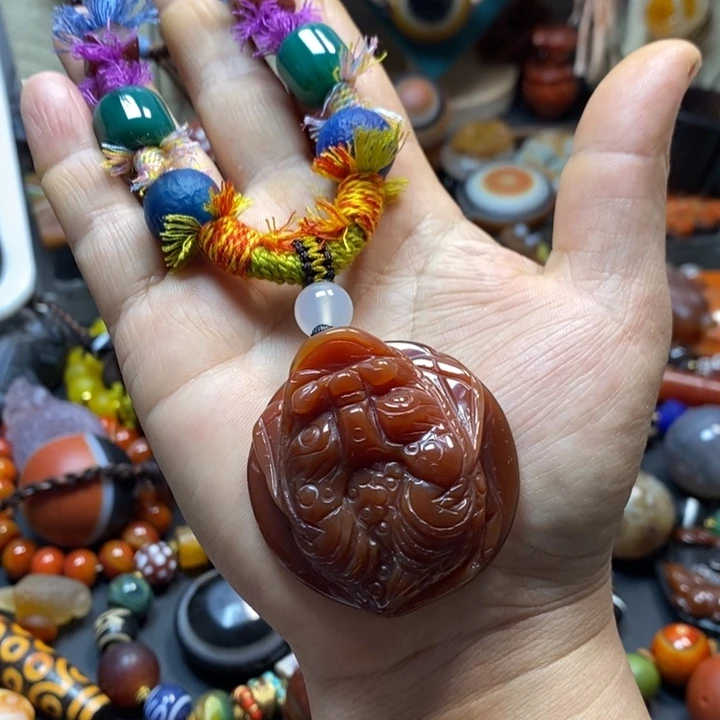 玛瑙/玉髓未镶嵌颈饰