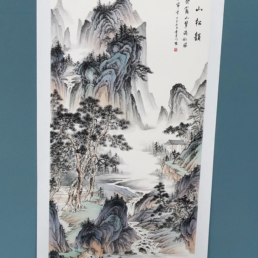 国画李建川老师作品欣赏