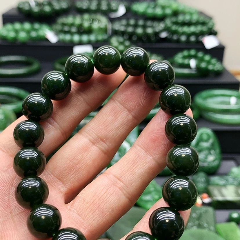 【闪购商品】和田玉（碧玉）手链未镶嵌