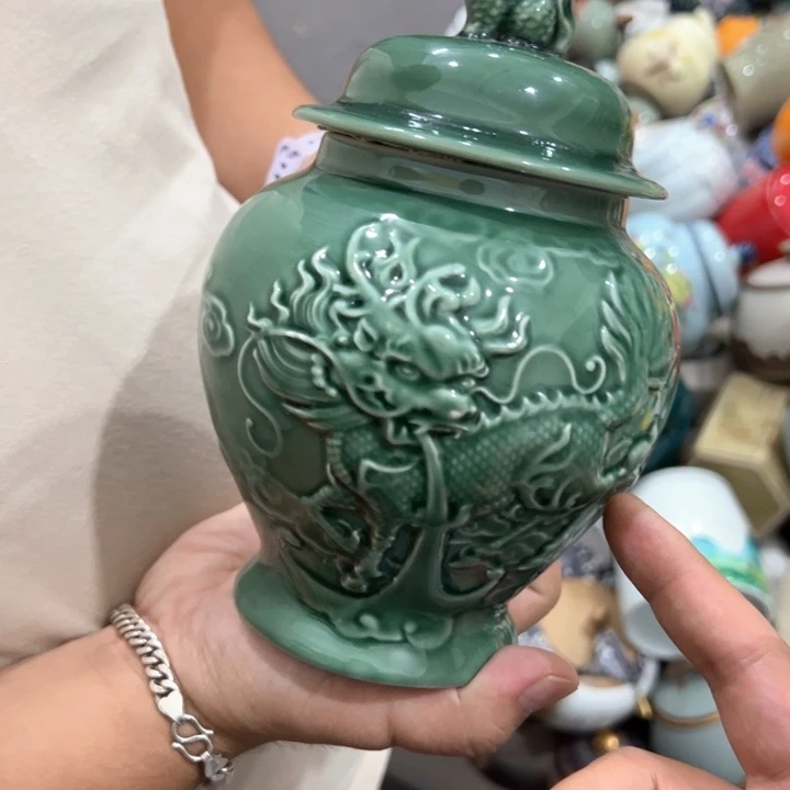 瑕疵福利品陶瓷茶叶罐