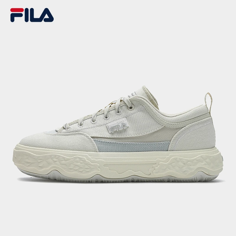 Fila/斐乐男夏新款【爆款岩石鞋】厚底轻便软底帆布鞋F12M522303F