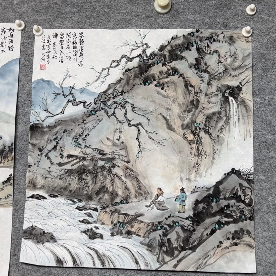纸本其他（rbz）谷静 书画