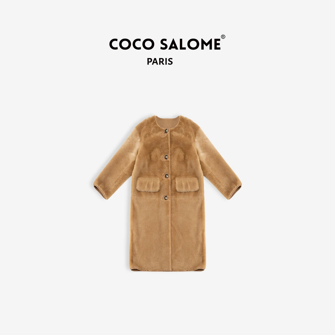 韩彬彬"富贵人家"老钱风松弛感女装时髦百搭外套YT12-9