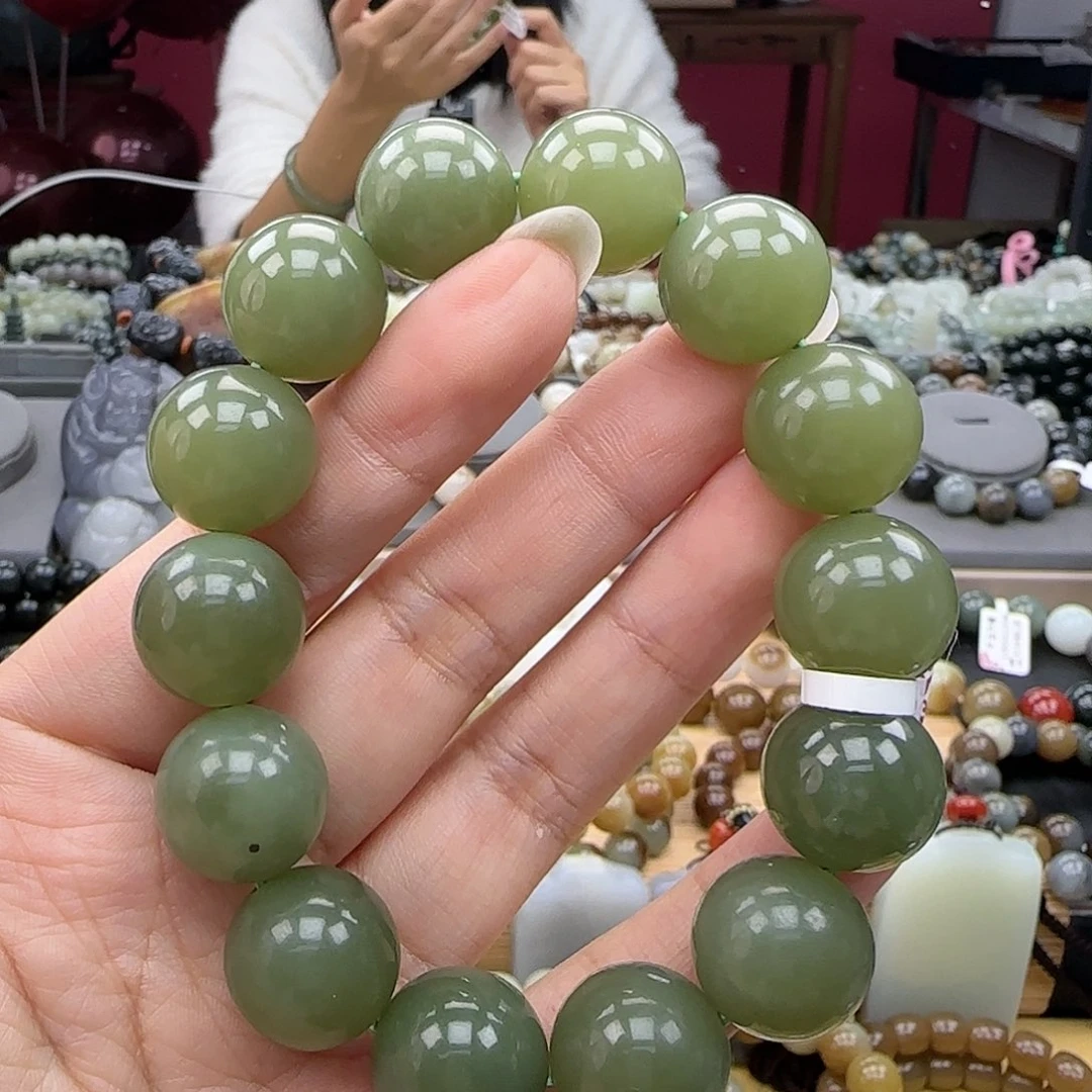 和田玉手链未镶嵌