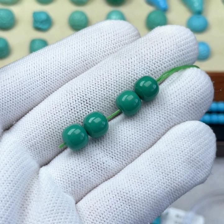 老油绿高瓷卡8老型一对