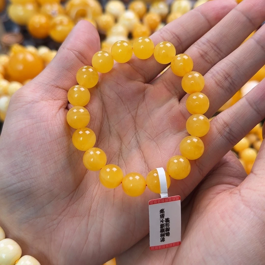 琥珀未镶嵌珠宝奇石11mm同料