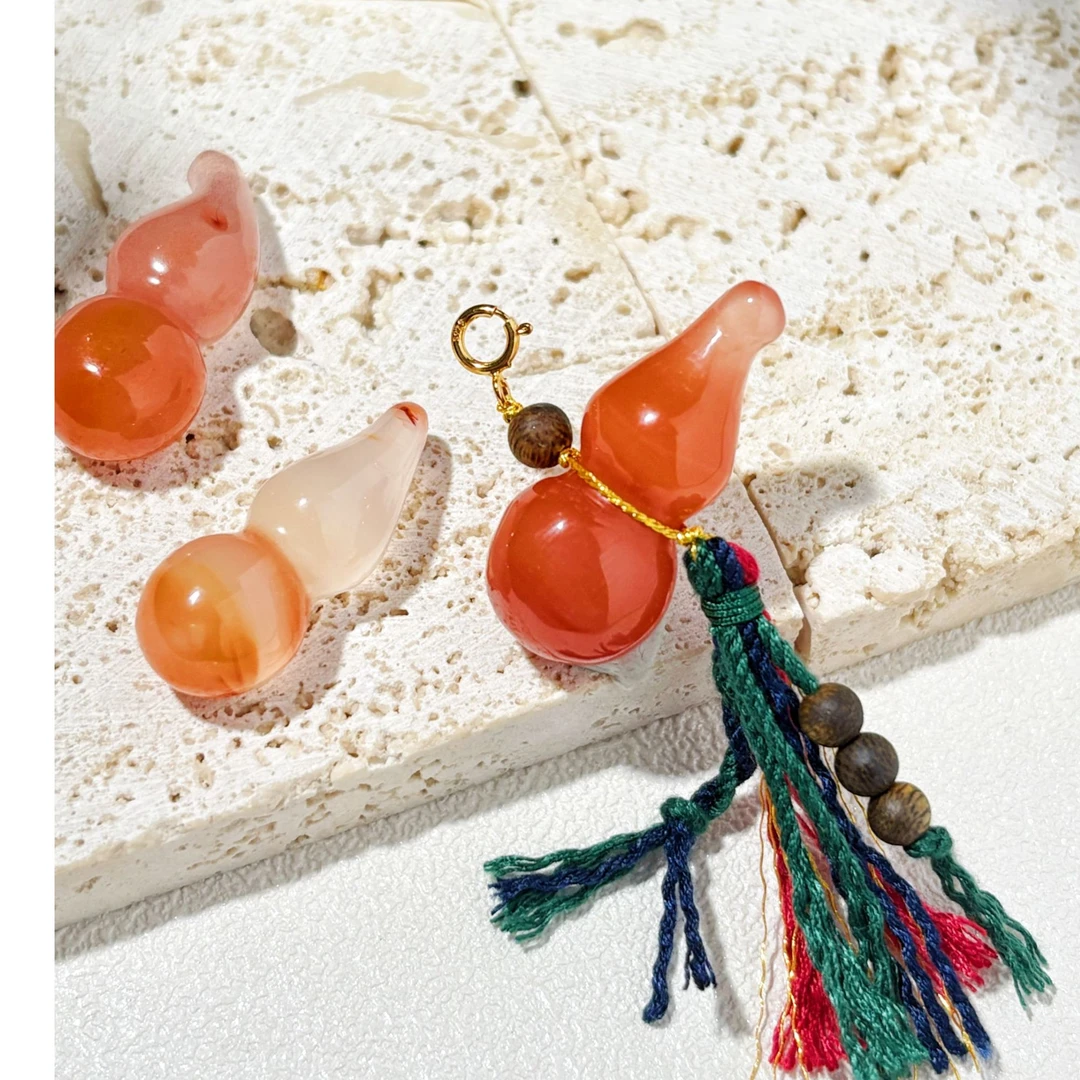 【躺赢】南红葫芦滴流吊坠万能扣.多样性发其一