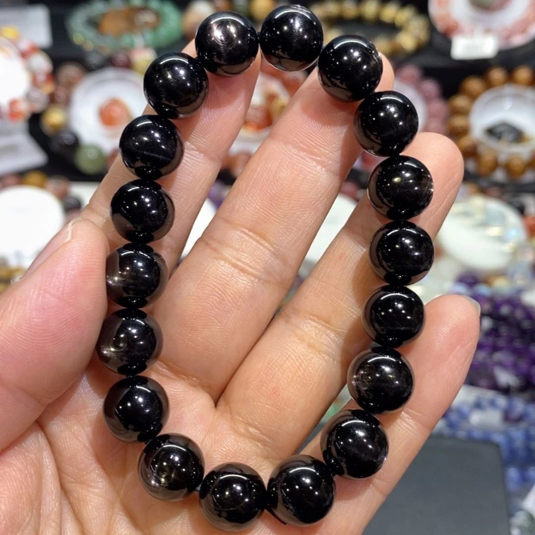 辉石手串未镶嵌脏*熊金运石10➕