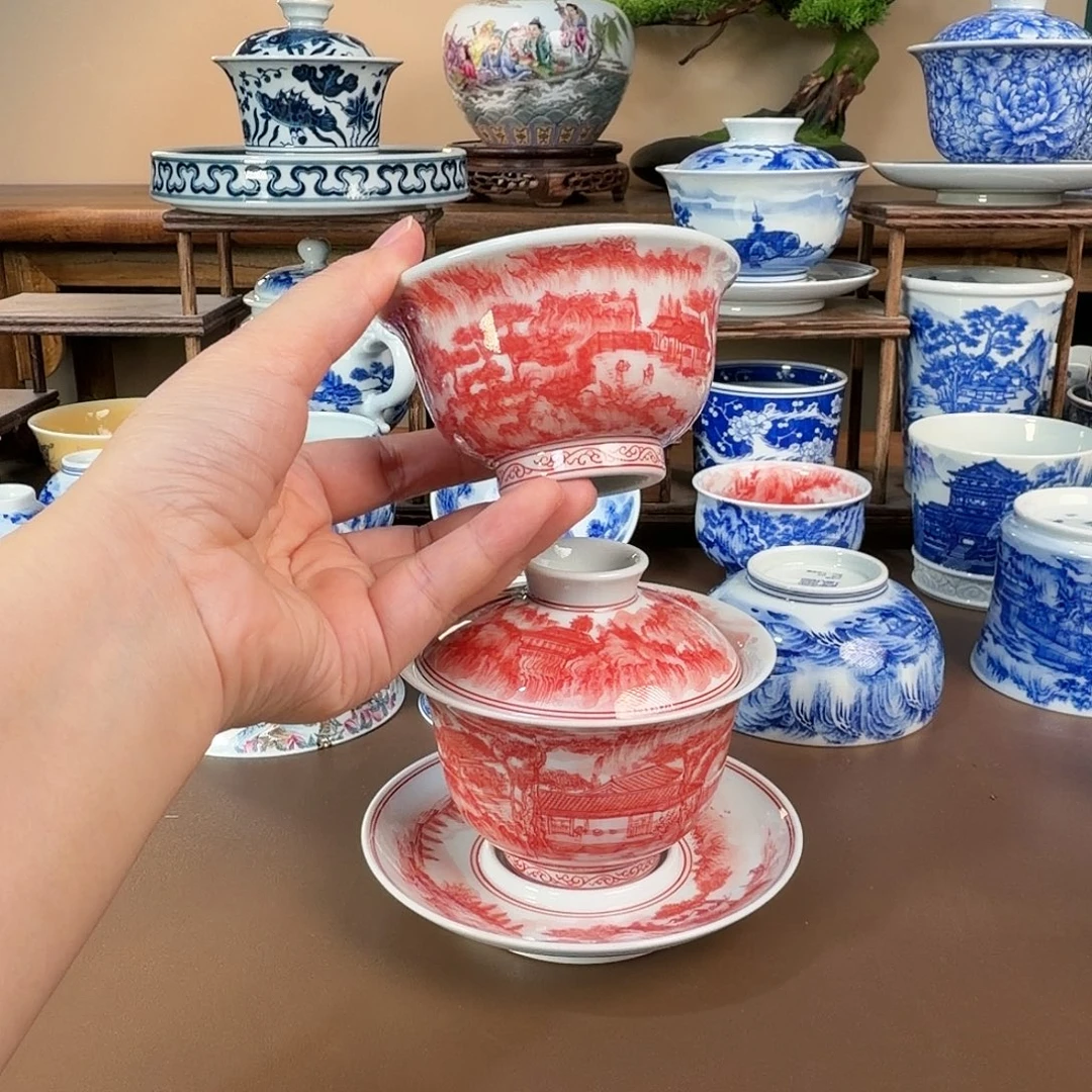 景德镇陶瓷手工手绘