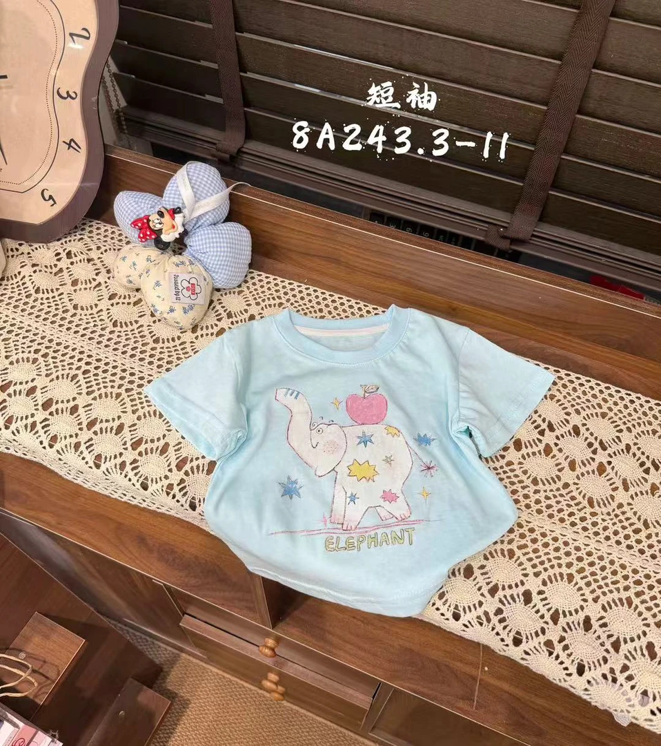 直播专属no退换 特清25夏季清仓巴朵猫8a243短袖