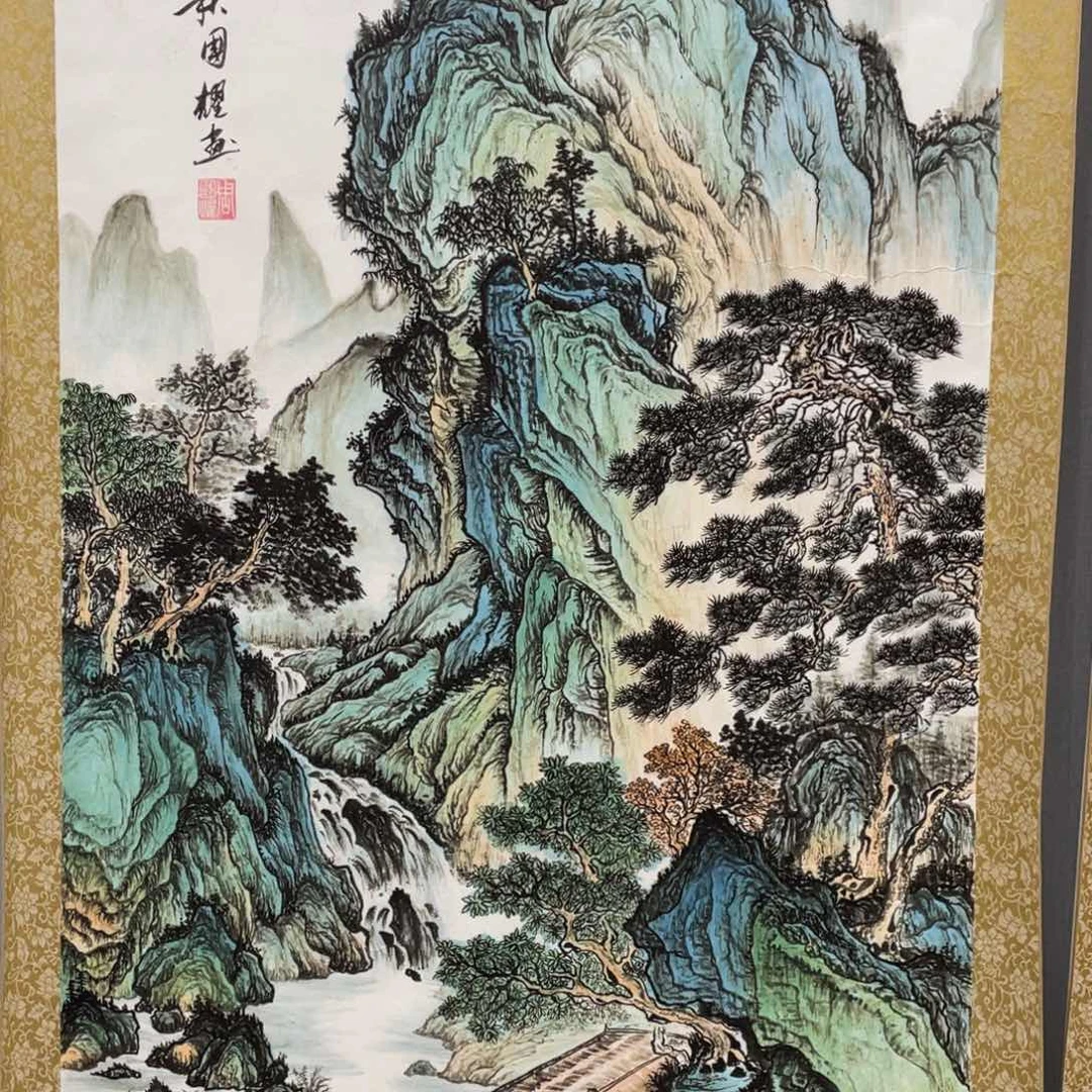 国画老师手绘作品w