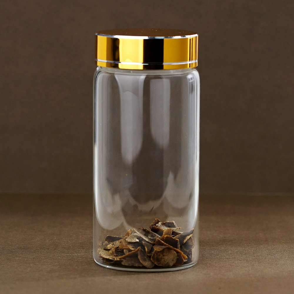 沉香养香罐文玩密封玻璃瓶沉香木作展示收纳罐44225