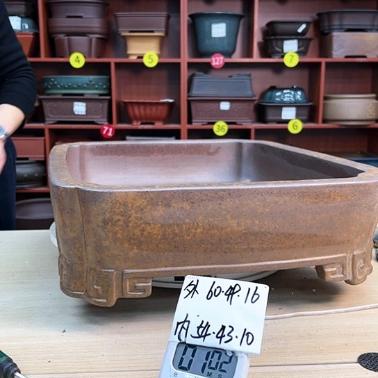 红陶C*W紫砂花盆里都藏