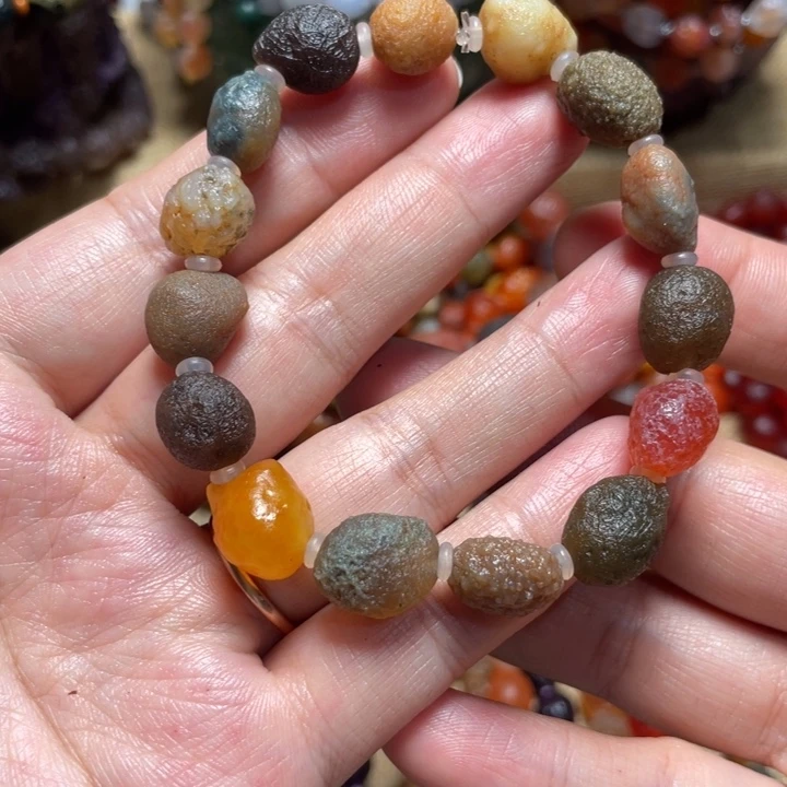 玛瑙/玉髓合金手链